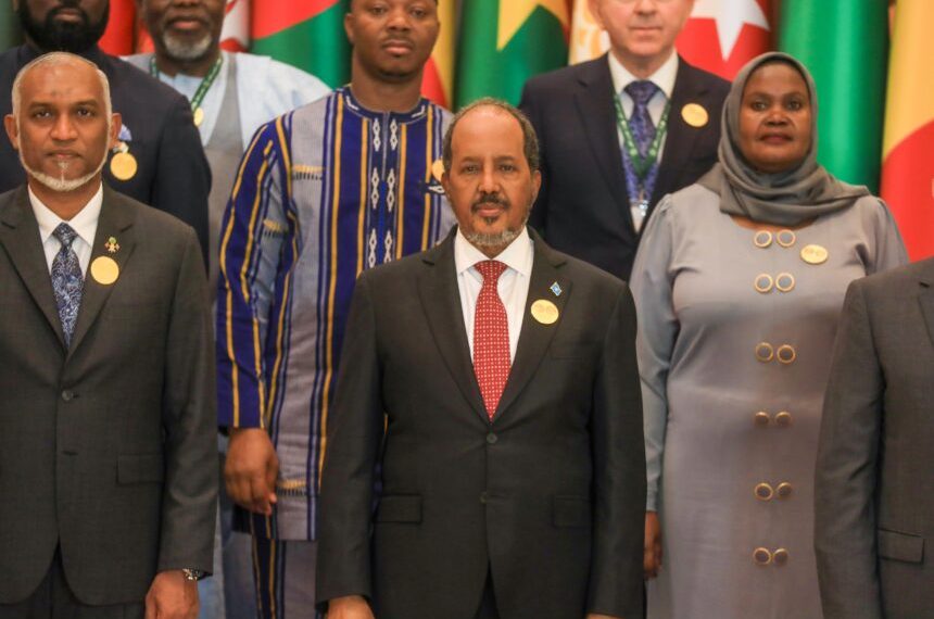 الرئيس الصومالي يؤكد أن السلام في الشرق الأوسط يرتكز على إقامة دولة فلسطينية