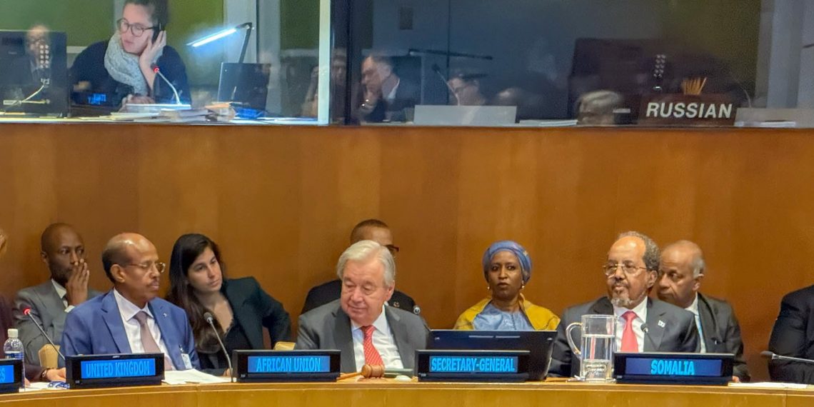 الرئيس الصومالي حسن شيخ محمود يترأس مؤتمراً دولياً لدعم تمويل بعثة الاتحاد الإفريقي في الصومال