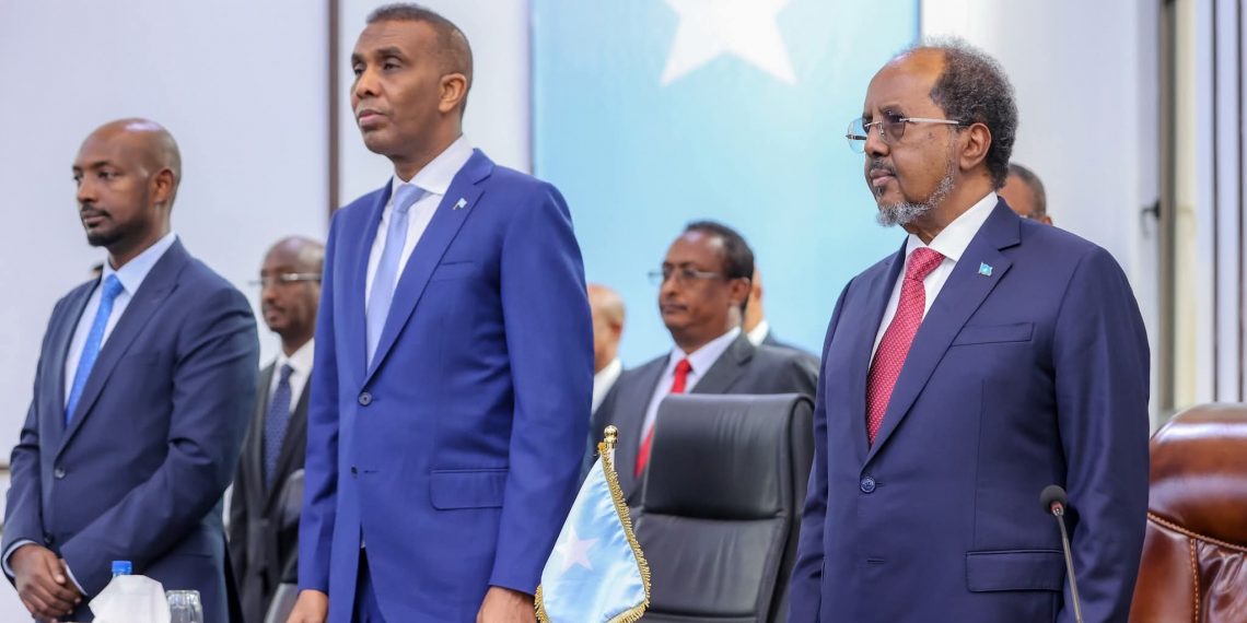 الرئيس الصومالي حسن شيخ يفتتح الدورة السابعة للبرلمان الفيدرالي الصومالي