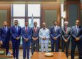 الرئيس حسن شيخ محمود يستقبل رئيس برلمان ولاية شمال شرق الصومال ويؤكد على تعزيز السلام والوحدة الوطنية
