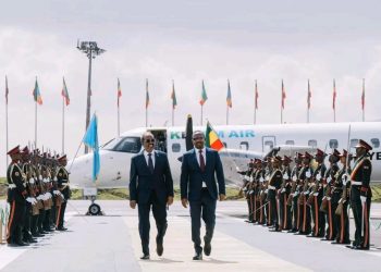 رئيس الوزراء الإثيوبي يستقبل الرئيس الصومالي في زيارة عمل ويؤكدان تعزيز الشراكة الثنائية بين الجانبين